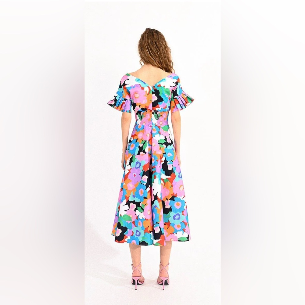 Molly Bracken Quinn Floral Midi Dress - Picture 2 of 7